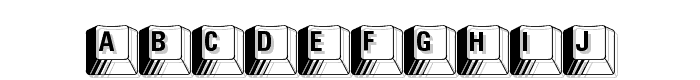 PC Keys font